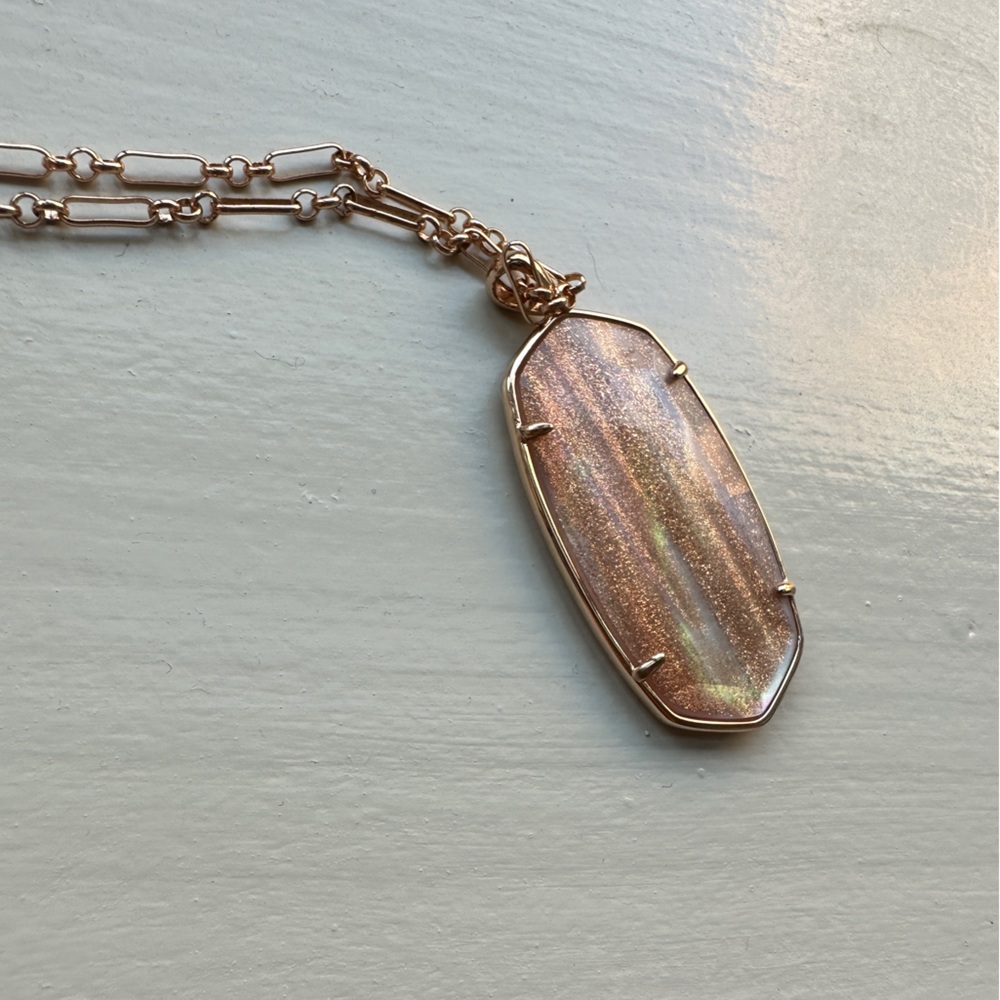 Kendra Scott Faceted Reid Necklace - Picture 3 of 5